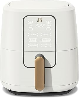 Quart Touchscreen Air Fryer, White Icing by Drew Barrymore