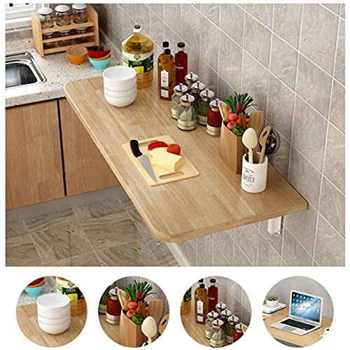 Table de bar de petit-déjeuner rabattable avec plateau pliable - 5
