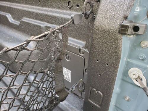 Eaccessories Ea Trunk Organizer Cargo Net For Ford Ranger 2019-2023 – Envelope Style Cargo Net For Pickup - Premium Mesh Elastic Car Trunk Organizer Vehicle Carrier Storage-Compatible With Ford Ranger #TOP2