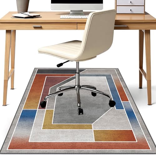 JaevKwzy Oficina Protector de Suelo, Alfombras Gaming Oficina Suelo, 200 x 300 cm Alfombrilla para Silla para Suelos Duros, Alfombra Silla Oficina Antideslizante, Oficina Escritorio Gamer Alfombrilla