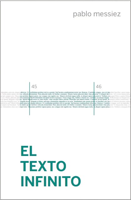 Portada de El texto infinito