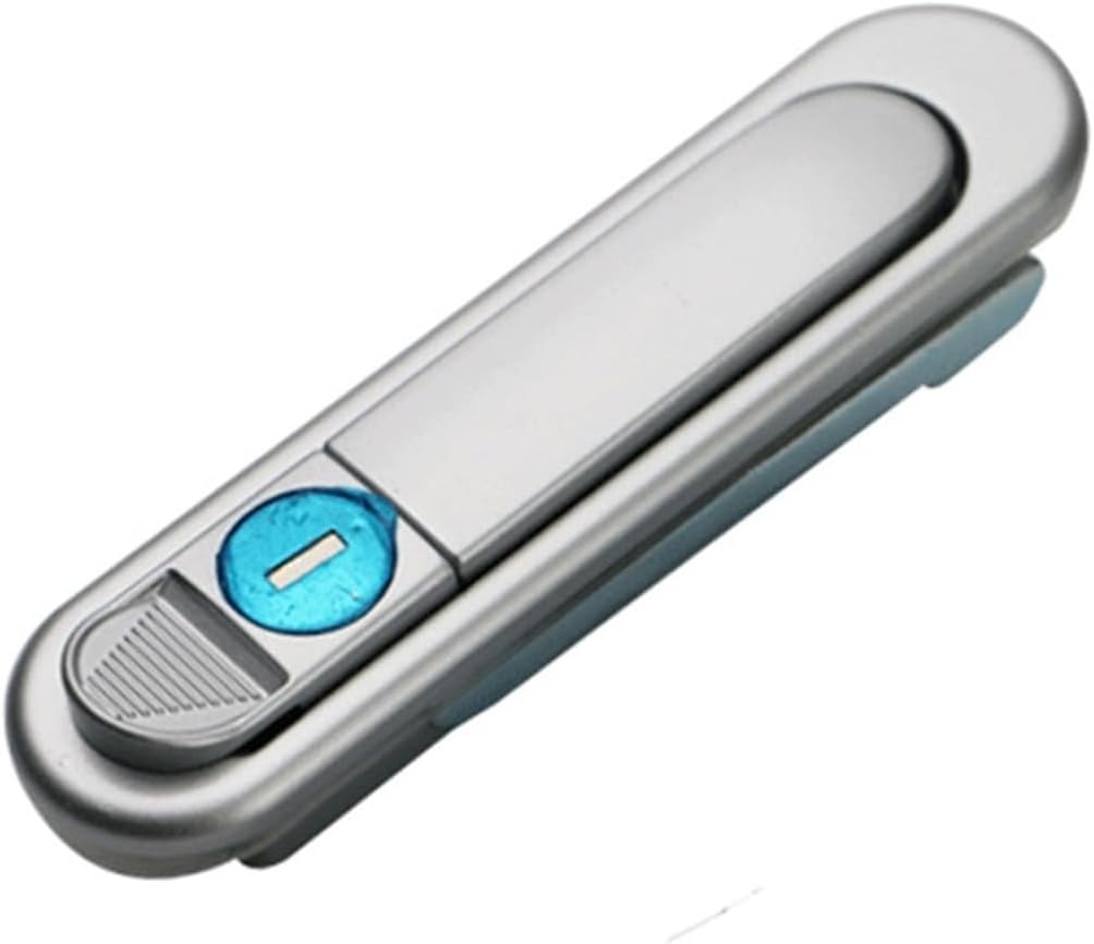 AB303 AB302 Plane Lock Distribution Box Cabinet Door Locks Industrial Machinery and Equipment Lock 1Pcs(AB302 Matte)