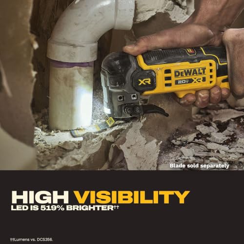 DEWALT 20V MAX XR Oscillating Multitool Kit