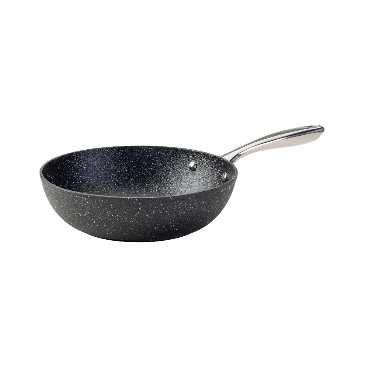 Fackelmann Poêle wok Crossroad Ø 28 cm – En aluminium forgé, revêtement céramique, sans PFAS – Résistant à la chaleur jusqu'à +200 °C – Pour tous types de plaques de cuisson