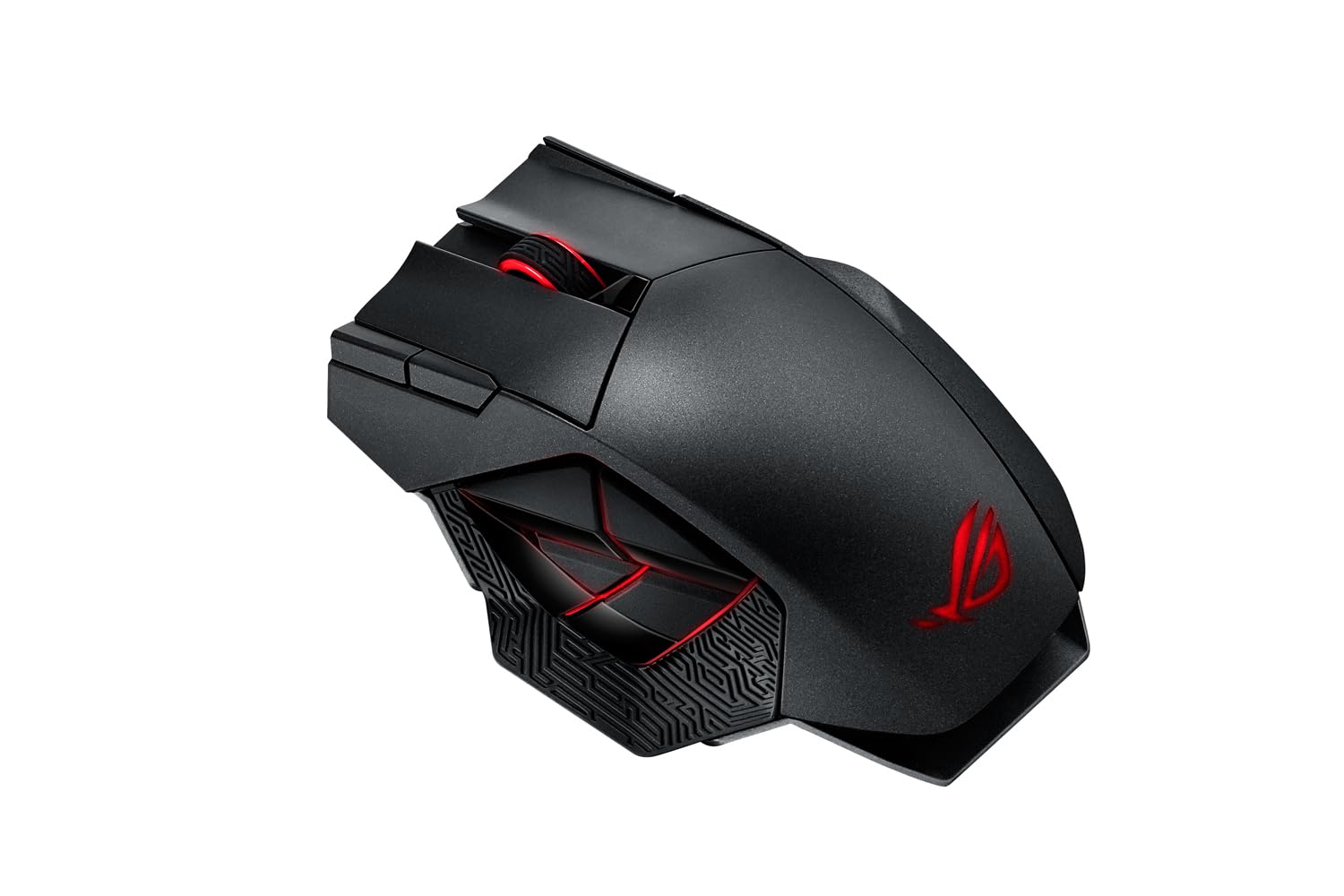 Asus ROG Pugio Mouse Ottico Gaming, Ambidestro, 7200 DPI, Aura Sync RGB