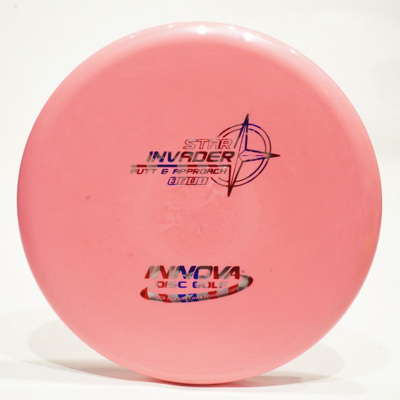 Innova Star Invader Disc Golf Putter & Approach Disc, Pick Color/Weight [Stamp & Exact Color May Vary] Red 167-169 Grams