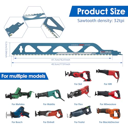 LYIYEYAN Alloy Steel Reciprocating Saw Blade