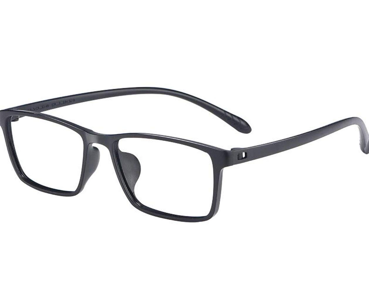 JSHFDReading Glasses Male TR90 Frame Light Anti-fatigue Computer Reading Glasses Classic Black (Color : Black, Size : 2.75)