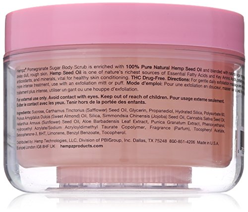 Hempz Supre Sugar Scrub Pomegranate 7.3oz