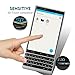 BlackBerry Key2 Screen Protector with 9H Hardness & 3D Touch, KATIAN HD Full Coverage [No-Bubble][Anti-Fingerprint] [Scratch-Proof] [Case-Friendly] Tempered Glass Film for BlackBerry Key2 [Black]