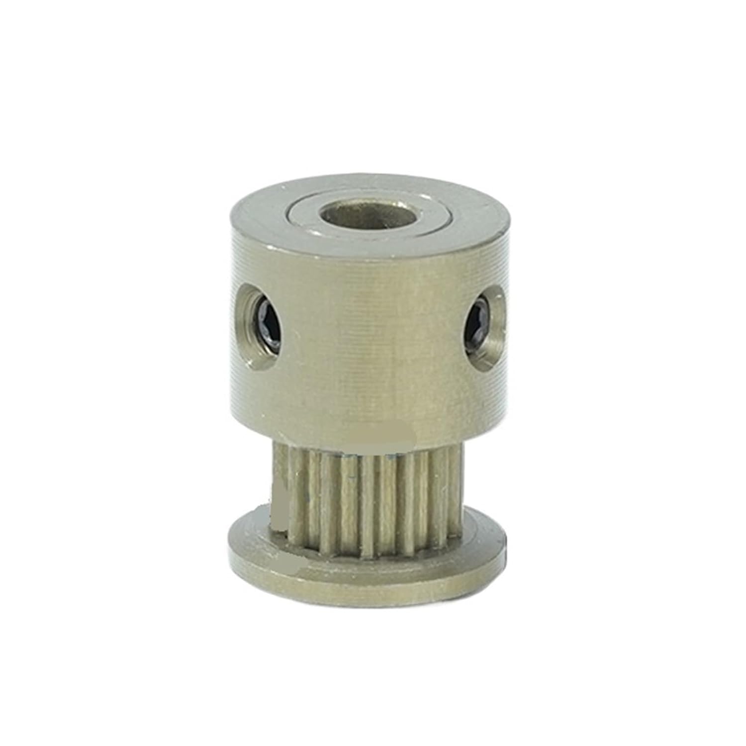 Pulley Synchronous Wheel for Width Belt Hard Anodized Aluminium Synchronous Wheel Timing Pulley LY-S2M 18T(LY-S2M18-7K-P4)