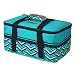 Arctic Zone 2007IL008987 Expandable Thermal Insulated Food Carrier, Teal