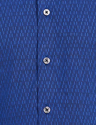 Image of Van Heusen Men's Regular Shirt (VHSH517M008530 Navy Color 39)