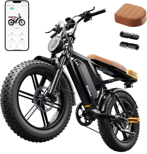 Electric Bike for Adults, 48V 15 Ah Battery, 2000W Peak Motor, 28MPH