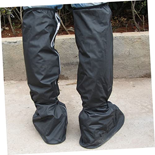 Cubrebotas para hombre, niños y niñas, overshoes con cierre, antideslizantes, portátiles y fáciles de usar miniatura 5