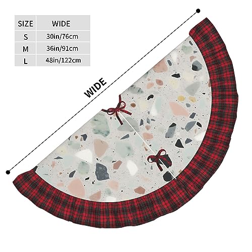 Jupe de sapin de Noël 122 cm imperméable pour éviter les taches - 5
