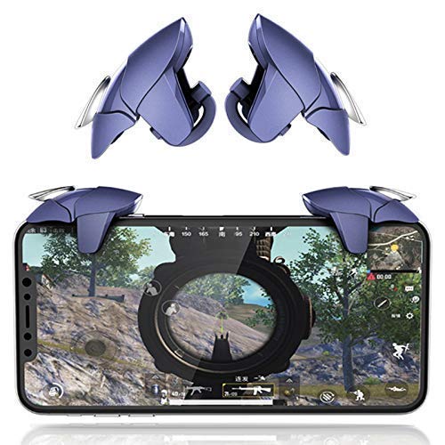 Proxn Shark Trigger For Pubg Mobile & Free Fire Joystick Mobile Game Fortnite L1 R1 Trigger Button Pugb L1R1 Fire Controller Gaming Accessory Kit (Multicolour, For Android - Smartphone-image-21