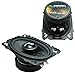 Harmony Audio HA-C46 Compatible with Chevy Cavalier 1995-2005 Carbon Series 4x6 Replacement 150W Speakers, HA-C69 6x9 Replacement 500W Speakers and HA-A400.4 4-Channel 800W Range Speaker or Sub Amp