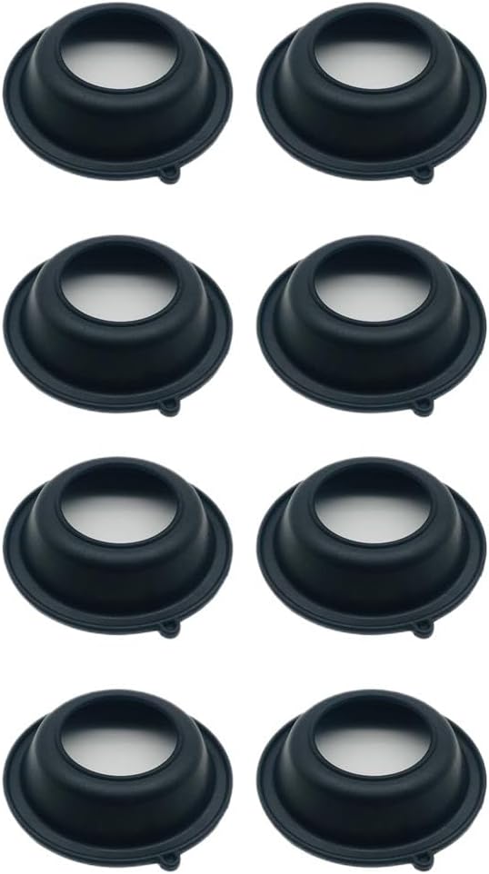 Carburetor Repair Kit Plunger Vacuum Diaphragms Fit for VFR400 VFR400R VFR 400 R 400R NC24 NC30(8 PCS)