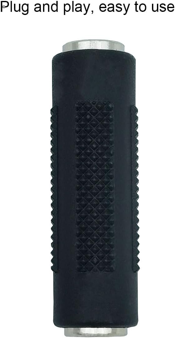 Adaptador de Audio 3.5mm Hembra a Hembra, 2 Unidades miniatura 2