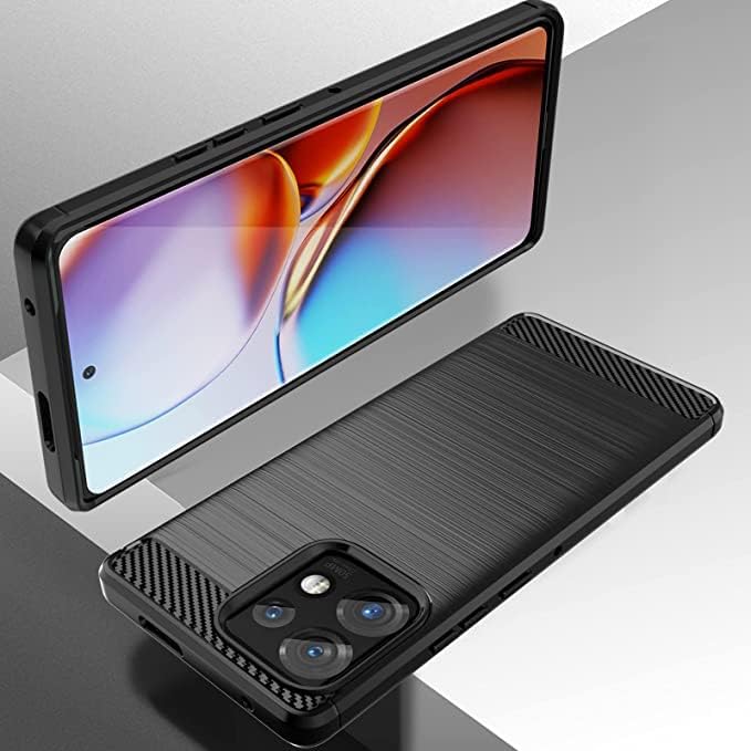 Miniatura 2 de Aikcks Funda para Motorola Edge Plus 5G 2023, goma ultrafina, a prueba de golpes y caídas, para Motorola Edge 40 ProMoto X40Moto X40 Pro, funda negra