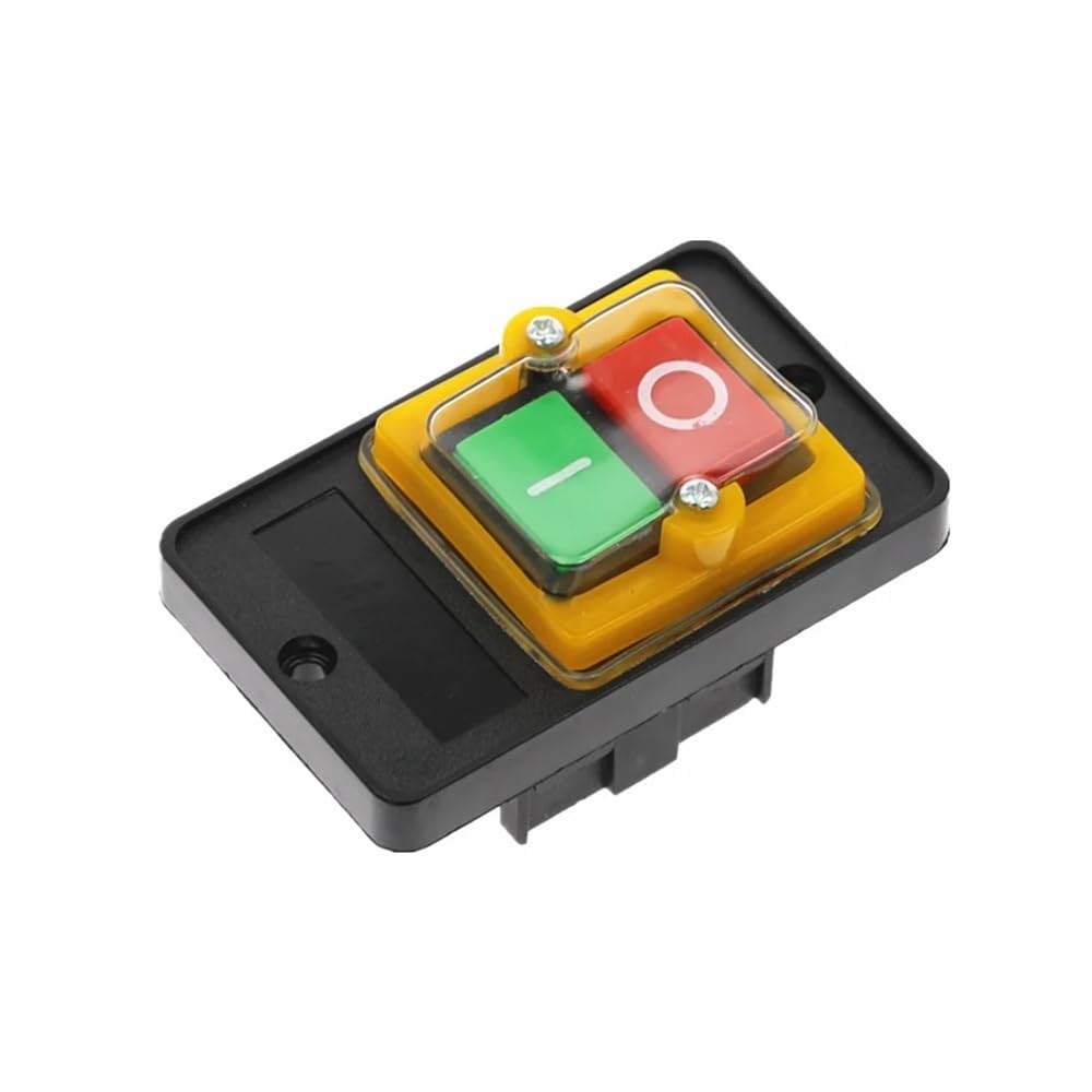 Interrupteur de démarrage triphasé AC 220V 380V 10A pour commande marche arrêt - 7