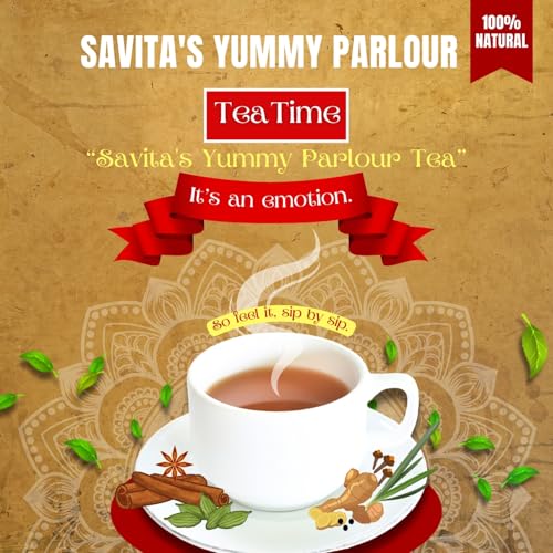 Image of Savita's Yummy Parlour Shahi Chai Masala - Premium Homemade Spice Blend for Rich, Aromatic Tea | 100% Natural & Authentic
