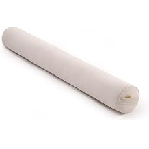 Body Pillow for Adults,Long Round Pillow,Big Cylindrical Pillow,Large Full Bolster Pillows for Side Sleepers Misty White, 59"*7.87"
