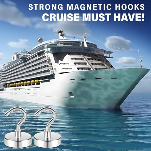 Image of FINDMAG 20 Pack Magnet Hooks, 50LB+ Magnet Hooks Heavy Duty