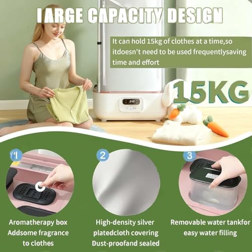 Quick steaming in garment steamer