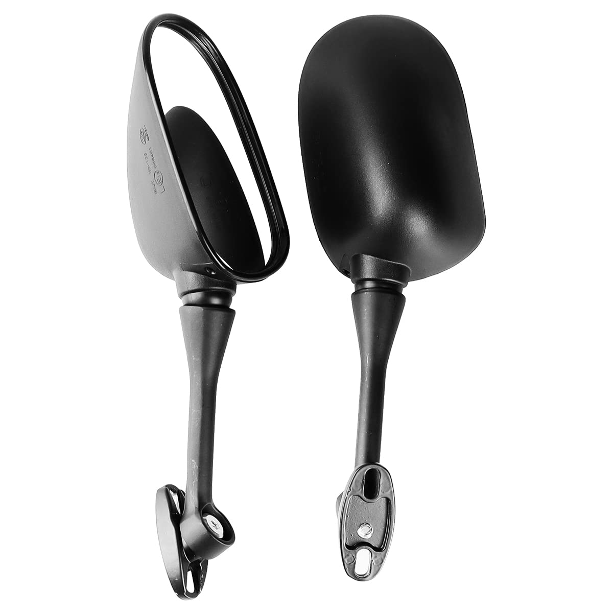 Specchietto retrovisore per moto CBR 600 RR 2003-2012 / 1000RR 2004-2006 Specchietti da corsa in stile originale OEM nero - Set sinistro e destro