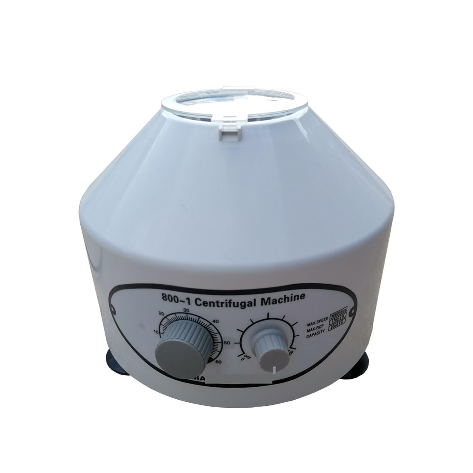 Macchine da laboratorio 800-1 Centrifuga da laboratorio elettrica PRP PRF Plasma 4000 giri/min 1790g 6 pezzi 20ml Adattatore for tubo centrifugo Strumento di separazione da laboratorio Più efficienza