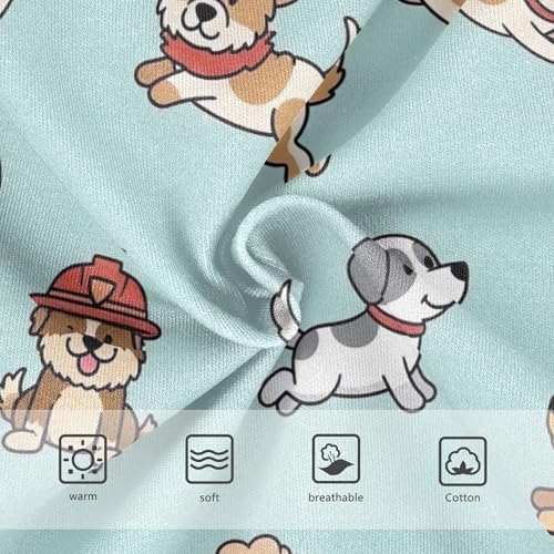 Cartoon Cute Dogs Blue Panties Little Girl Toddler Girls Underwear Cotton Pattern Briefs Kids Undies 2t3