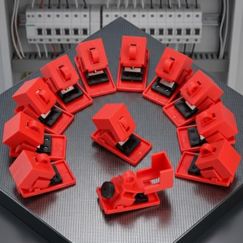 Cierres de seguridad para disyuntor para mantenimiento industrial seguro 5