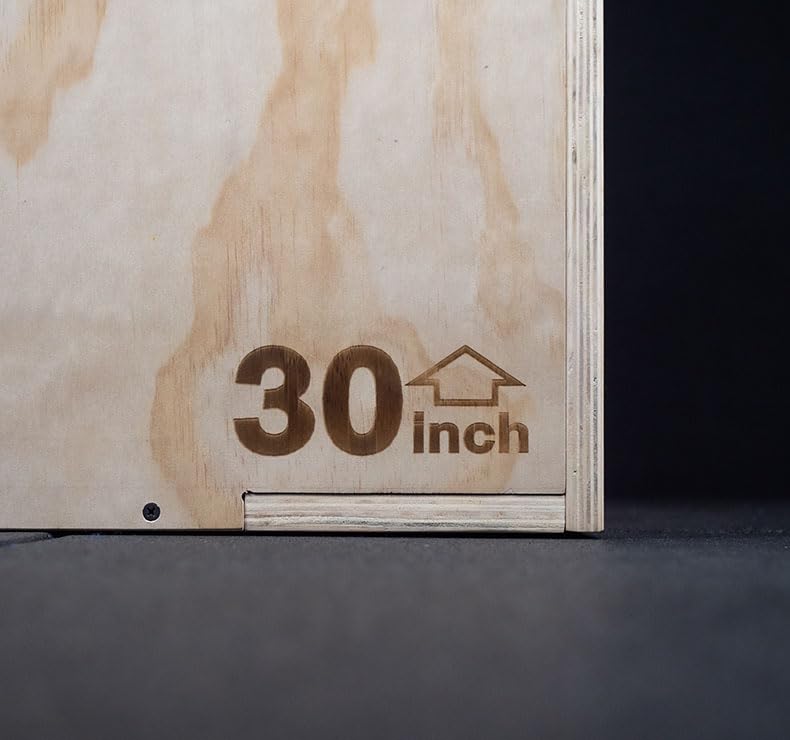 Cajón Pliométrico de Madera ION fitness de 50 x 60 x 76 cm