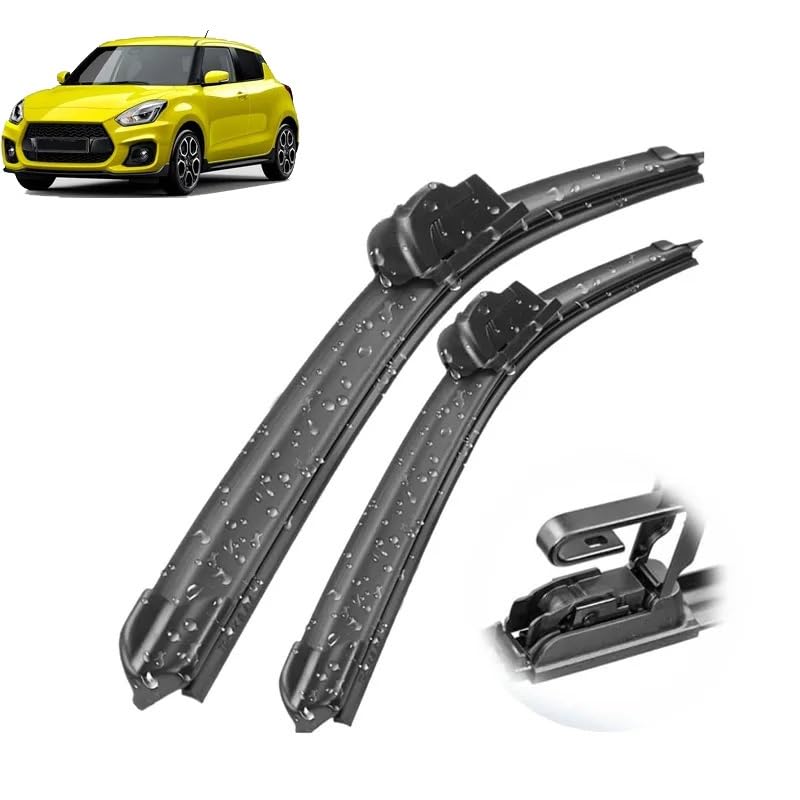 Balais d'essuie-glace avant Suzuki Swift 2017-2023 | Brosses de pluie