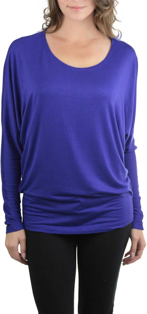 ToBeInStyle Women's Long Sleeve Dolman Top