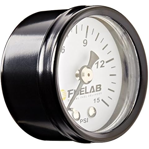 Fuelab 71502 1.5" 0-15 Psi Carbureted Fuel Pressure Gauge Cover