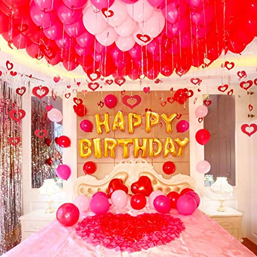 Happy Birthday Balloons Under 100 Festiko 13 Letter Golden Happy Birthday Foil Balloons, 100 Red 100 Pink Latex Balloons Decoration/Party Celebration/Birthday Decoration/Birthday Celebration : Amazon.in: Toys & Games Happy Birthday Balloons Under 100 Festiko 13 Letter Golden Happy Birthday Foil Balloons, 100 Red 100 Pink Latex Balloons Decoration/Party Celebration/Birthday Decoration/Birthday Celebration : Amazon.in: Toys & Games