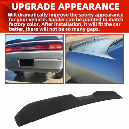ECOTRIC Demon Style Rear Spoiler | 2008–2017 Dodge Challenger - Image 4