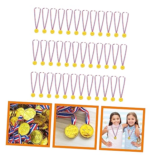 POPETPOP 36 Unidades Brinquedos Medalha Esportiva Infantil Medalhas Para Prêmios Para Crianças Monop