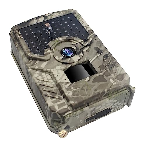 Rankomu PR200PRO - Cámara infrarroja para rastro, lente de alta definición de 16 MP, 49 luces infrarrojas 940, video HD 1080P, ideal para monitoreo de vida silvestre y caza