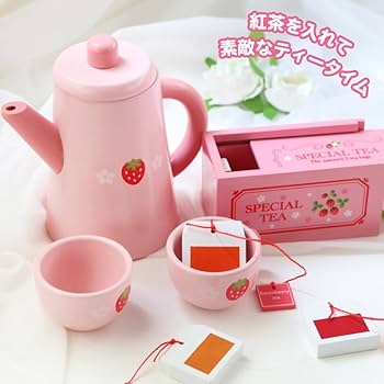 Amazon.co.jp: Mother Garden 441-21588 Wooden Toys, Wild Strawberry