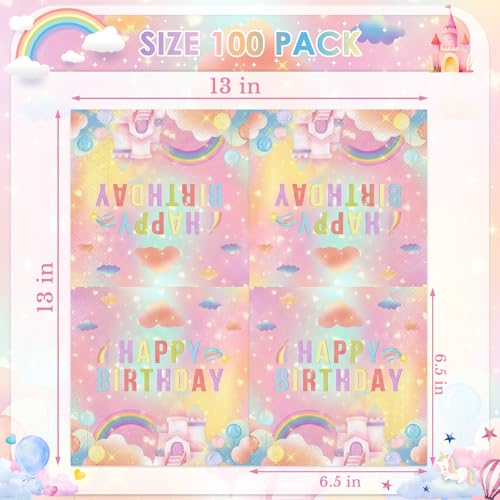 Servilletas de unicornio para una fiesta llena de ilusión 2