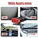12V 150W Car Heater Auto Heater Fan, Portable Car Heater New upgrade Portable, 2 in 1 Fast Heating or Cooling Fan, Auto Heater Fan Plug in Cigarette Lighter, Car Windshield Defogger 360°