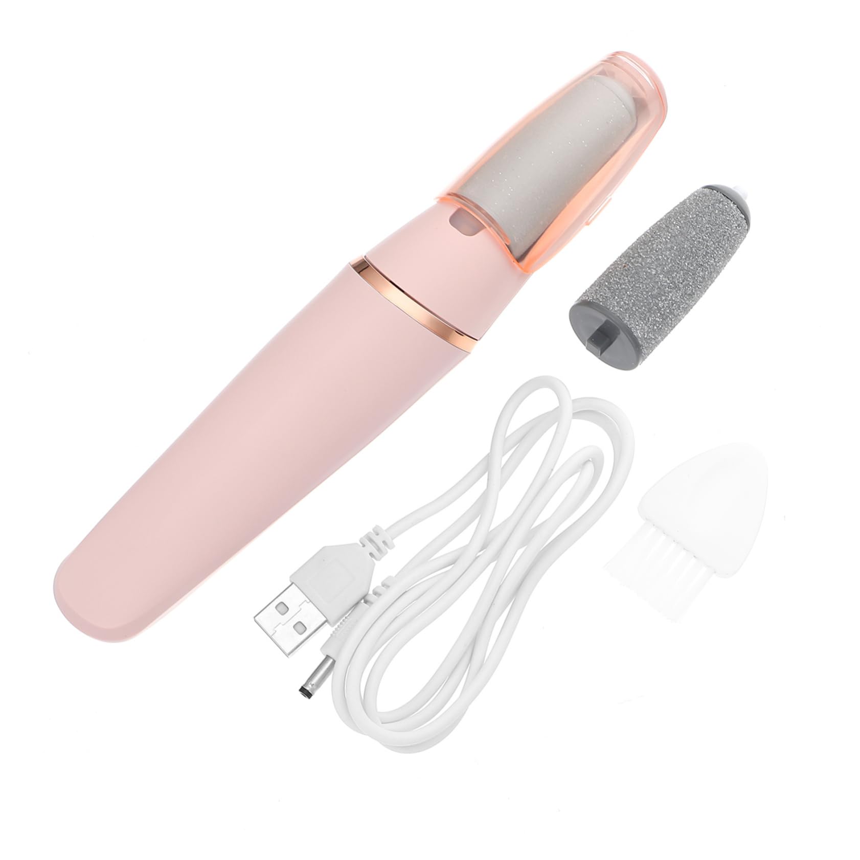 SHERCHPRY Togli Calli Piedi Elettrico Ricaricabile, Rimuove Pelle Morta e Indurita, Leggero e Portatile, per Pedicure a Casa in Viaggio