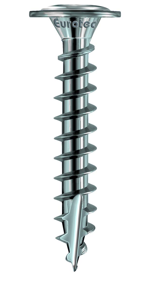 500 Stück Schieferschrauben TX20, Tellerkopf, Edelstahl, 4,0*30 mm