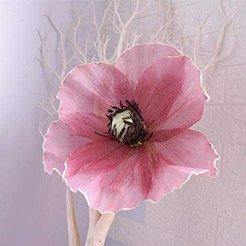 Coquelicot artificiel violet géant 50cm pour créer un souvenir éternel