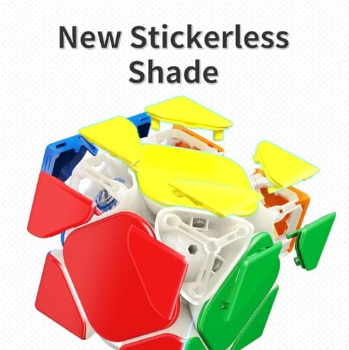 Image of HAWKISTER Kid Moyu Rs Magnetic Skewb 2022 Stickerless Magic Speed Cube Puzzle Toy (Magnetic Version)