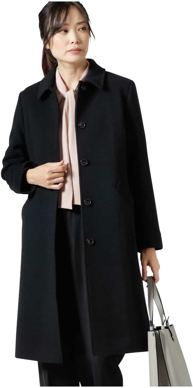 NewYorker ニューヨーカー ステンカラーコート 綿 M ライナー付き 撥水